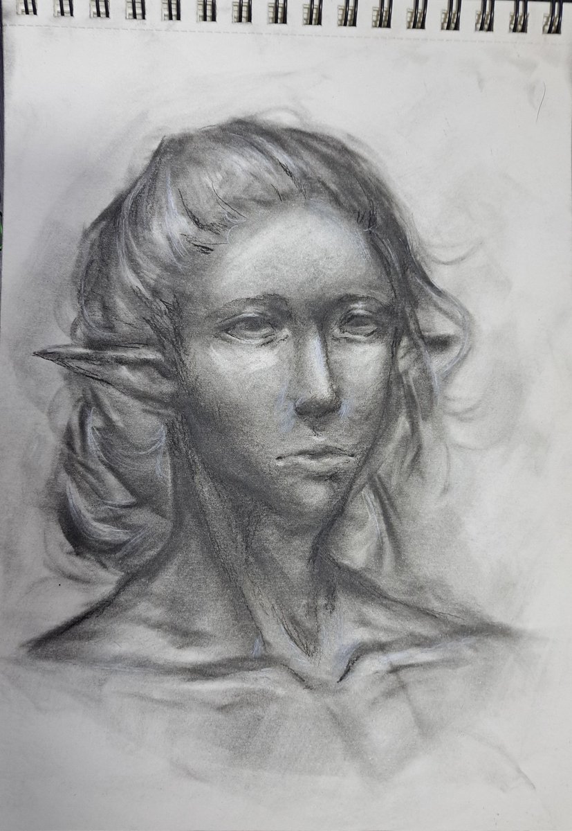 Inkcreater1226's tweet photo. Charcoal and pencil practice,I bought some of them online,they were cheap and I wanted to give it a try-

チャコペンと鉛筆練習~オンラインショップで買った物やで､やすいだから初めて(チャコペン)たしかめてみようかな~¿と思った https://t.co/2JbnwQuSsM