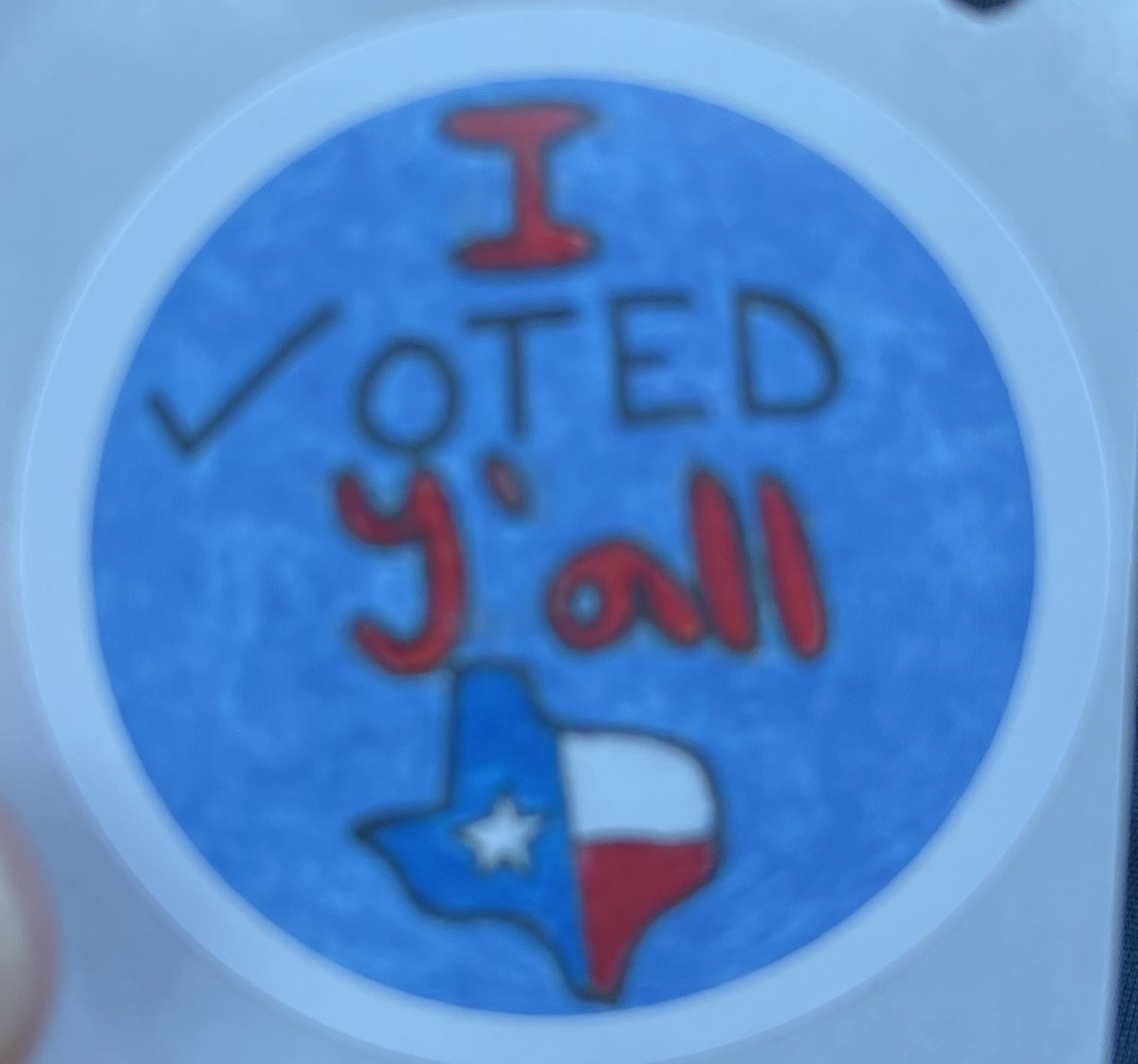 HawkNationHHS's tweet photo. Just took care of business. Have you made your voting plan? @pfisd #HawksVote https://t.co/gAMTLO2ZAV