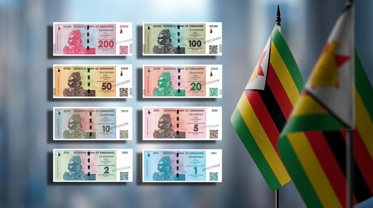 adv_fulcrum's tweet image. ZIG NO LONGER CURRENCY?

Unless I missed the law when it was promulgated, the ZIG is no longer currency.

The ZIG was operationalised by the promulgation of the Presidential Powers (Temporary Measures) (Amendment of Reserve Bank of Zimbabwe Act and Issue of Zimbabwe Gold Notes…