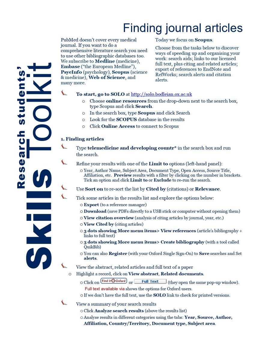 Finding Journal Articles Guide