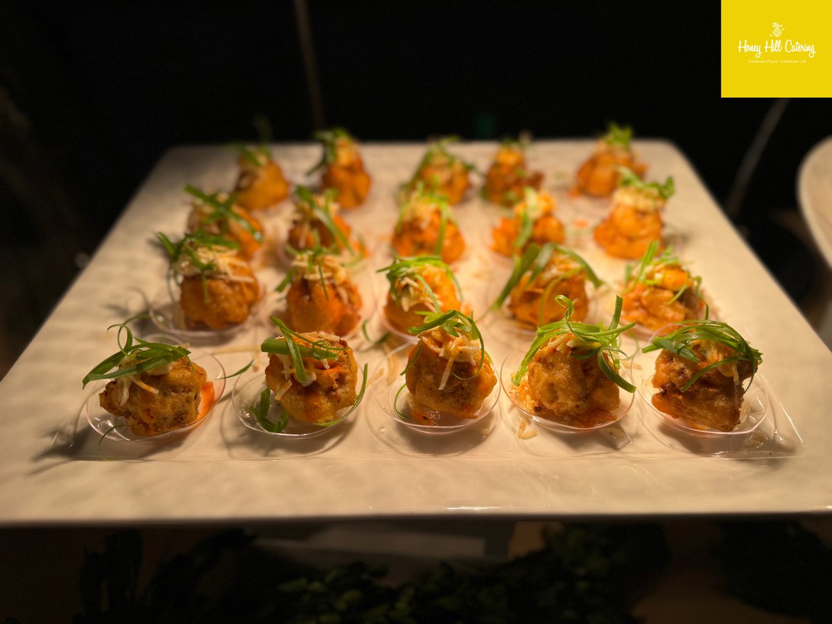 My new concept on fish and chips . Battered Catfish Croquettes | Tartar Sauce  | Crystal Hot Sauce | Fried Matchstick Potatoes # ChefSwish #Foodie #IronChef #appetizer HoneyHillCatering.com