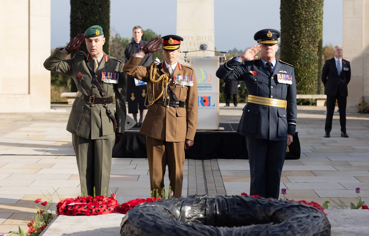 PoppyLegion's tweet photo. Today marks the 10th anniversary of the end of combat operations by British Armed Forces in Afghanistan (Operation Herrick).

To mark the service &amp; sacrifice of those who served, a service of commemoration took place @Nat_Mem_Arb's Armed Forces Memorial. https://t.co/VGq5ilf8uP
