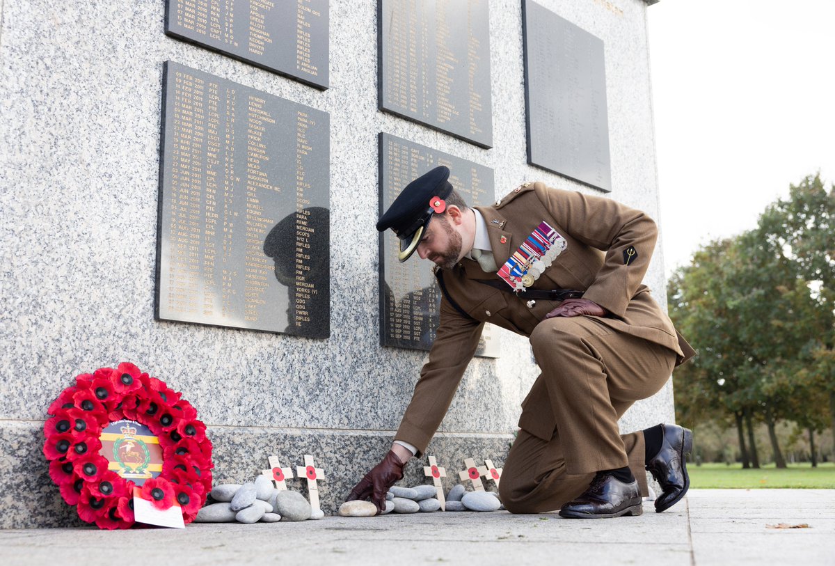 PoppyLegion's tweet photo. Today marks the 10th anniversary of the end of combat operations by British Armed Forces in Afghanistan (Operation Herrick).

To mark the service &amp; sacrifice of those who served, a service of commemoration took place @Nat_Mem_Arb's Armed Forces Memorial. https://t.co/VGq5ilf8uP