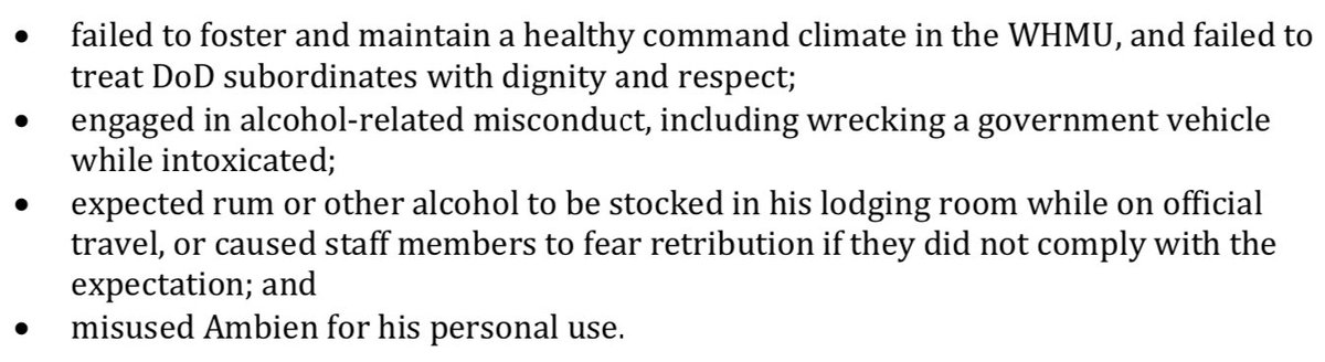BillyMcWillia12's tweet image. Sheehy would vote for Ronny Jackson to be head of the VA.  
#MtPol  #MtSen #MtNews A drunk drug abuser who  ran a pill mill at the Whitehouse.  Senator Tester was instrumental in his denial/demotion.  Official Dept Defence report below