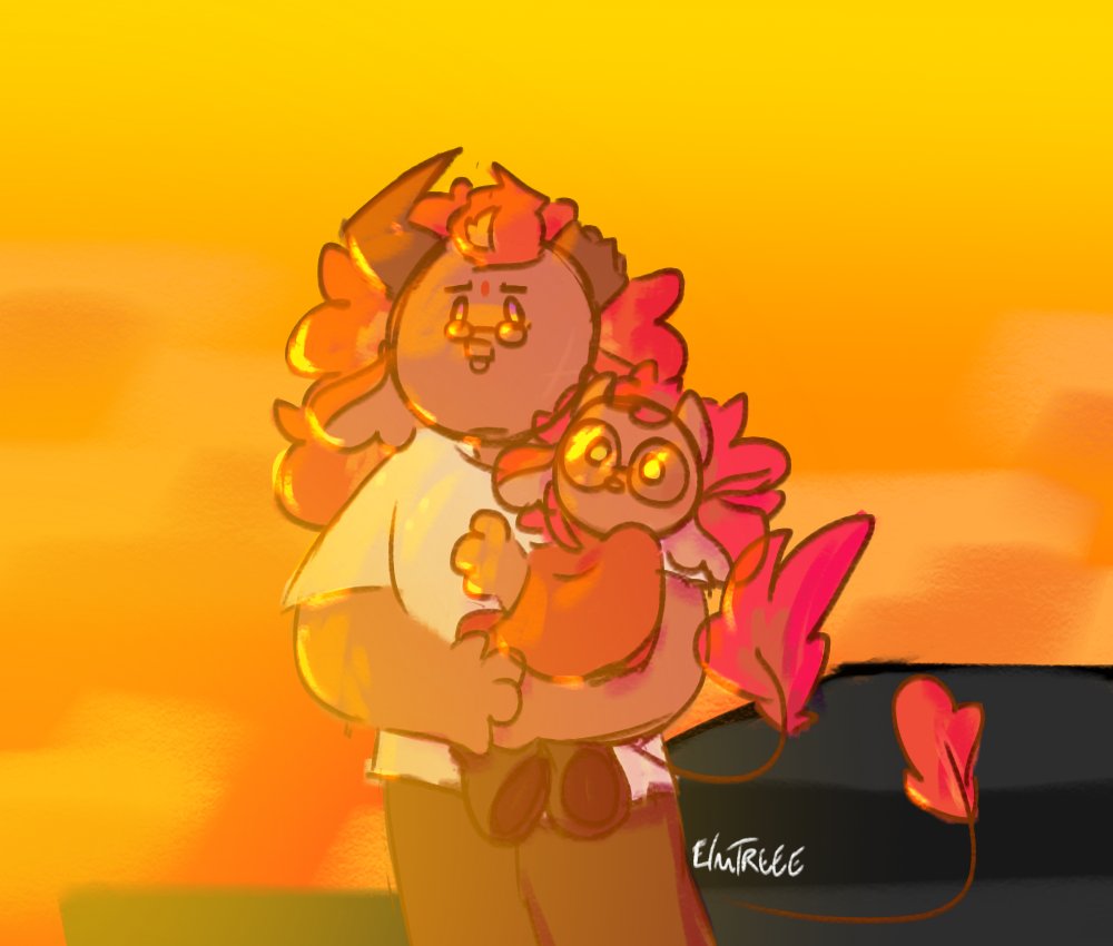 CrimsonOfDBK's tweet image. The.. 

[he rubs the rest of the sleep out of his eyes and looks up at-]

Woah