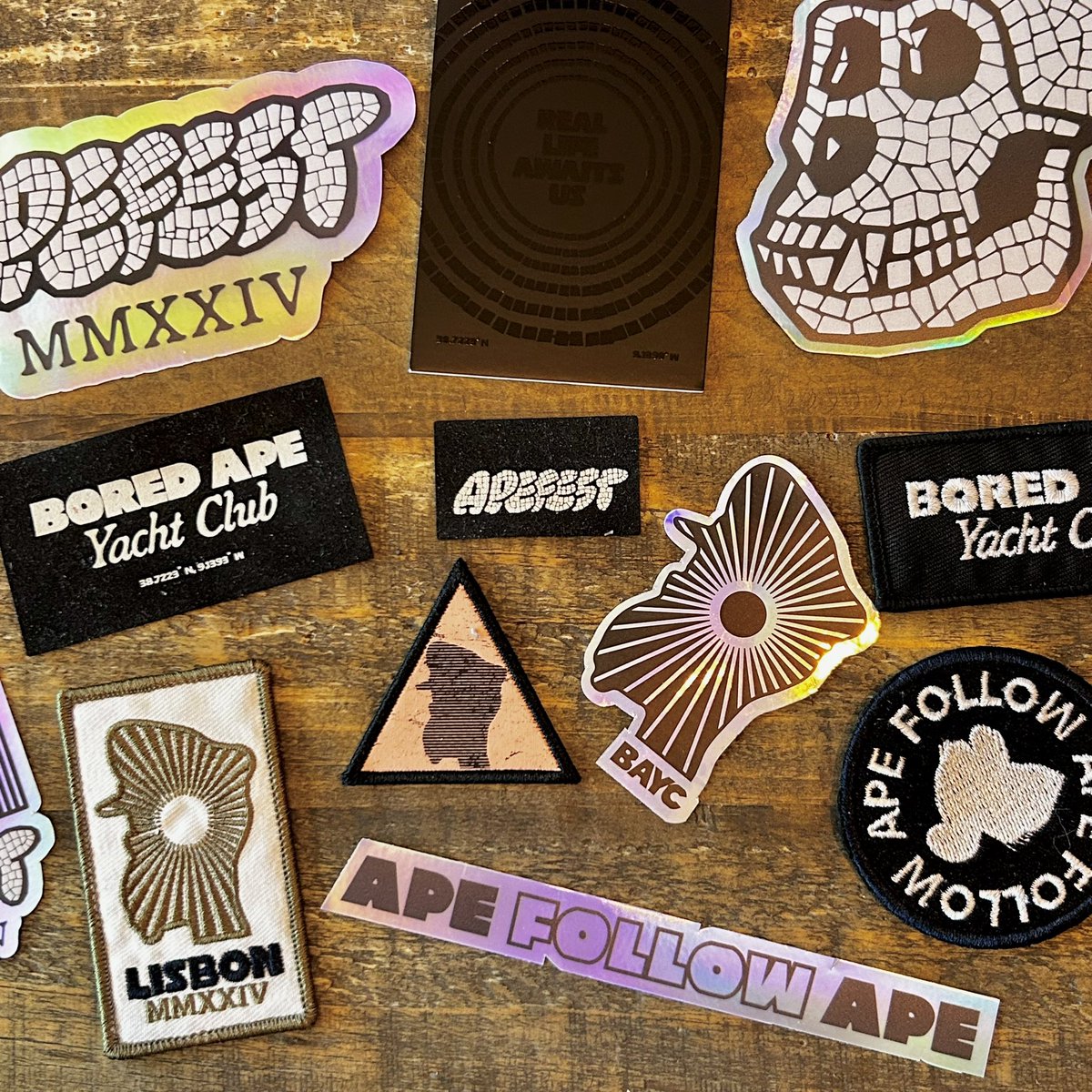 Stickers, patches, labels, tags. Details 🍌💪🏽