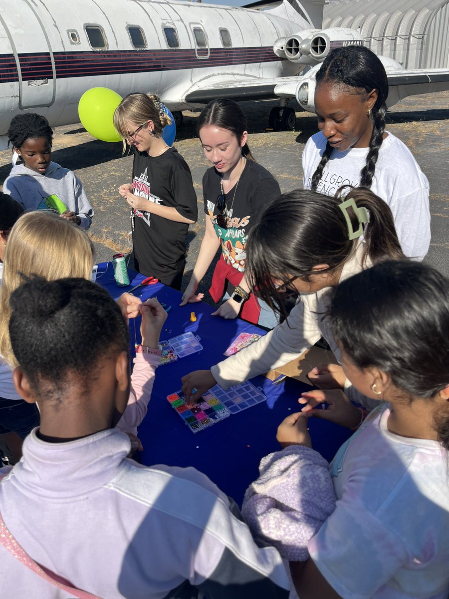 cobbscience's tweet image. FlyGirls: Girls with Drones kicked off their year today @ AviationMuseum at Dobbins today!!! @STEMcobb @AMMorris123 @CobbSchools