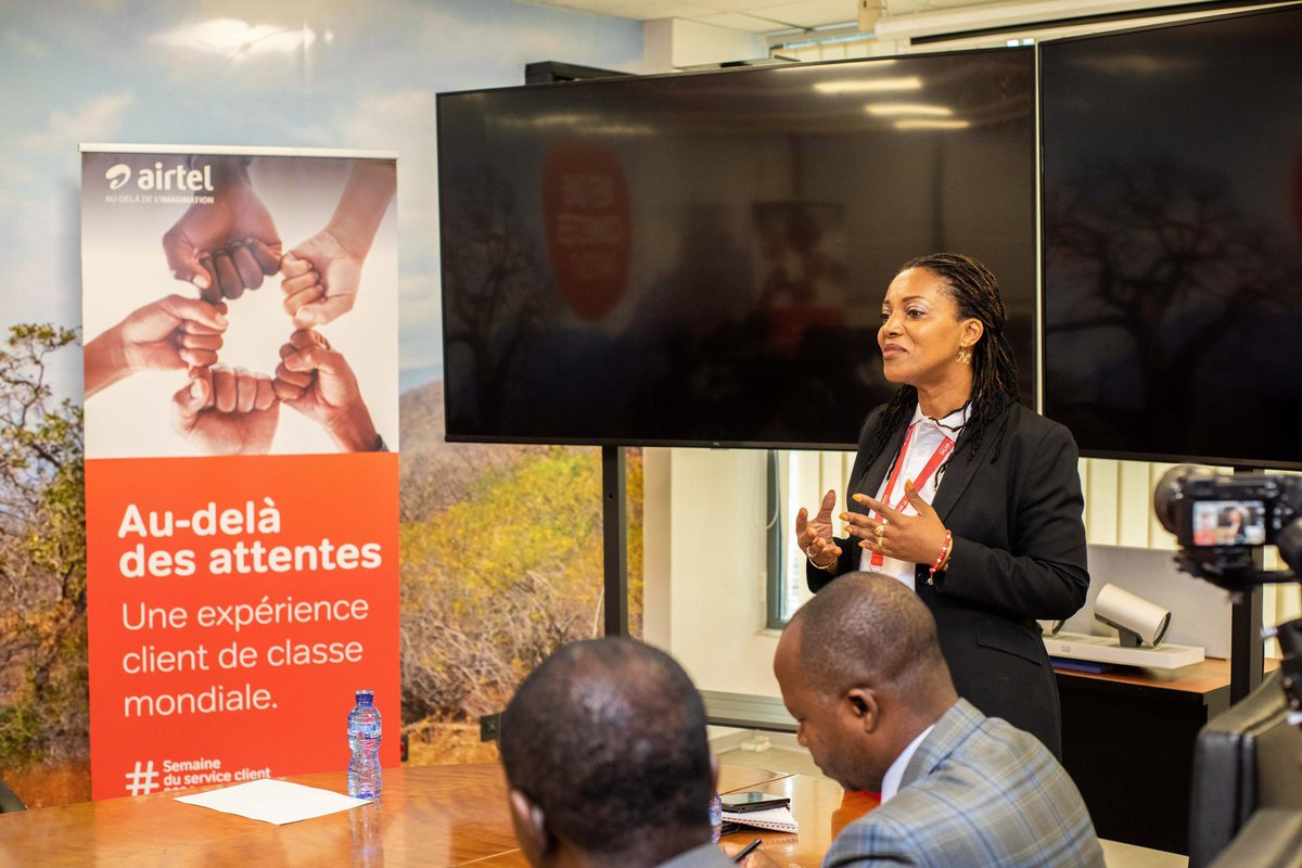 airtelrdc's tweet image. Semaine du service client : Airtel Congo SA s’engage à répondre aux préoccupations de ses abonnés « au-delà de leurs attentes »

#SemaineDuServiceClient #AirtelRdc