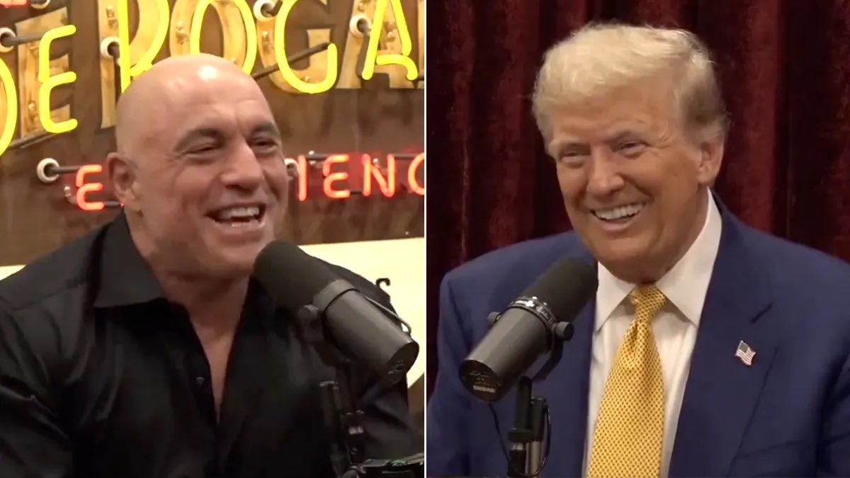 WarClandestine's tweet photo. Trump accomplished a lot with the Rogan interview:

-He admitted to some of his mistakes and clarified why he had lunatics like John Bolton on his staff.

-He squashed the ongoing Left-wing narratives that he is Hitler, and that he is “exhausted”.

-He reached potential new voters and new demographics that he might not normally be exposed to.

-He dwarfed Kamala’s rally in Houston and is completely dominating the airwaves 10 days out from the election.

-He proved he could do a 3 hour interview off-script, and Kamala chickened out and can’t handle a 15 minute scripted interview.

-He mended some bridges with the Libertarian and independent communities, and came off as sincere.

All in all, this move from Trump is already proving to be a massive success, and the numbers are insane. He might have gotten a little lost in the weave a few times, but he addressed many concerns Rogan’s audience might have had about him, and I think he is winning over a lot of hearts who have been hesitant to support Trump.

The Trump Train is picking up steam as we head into the final stretch.