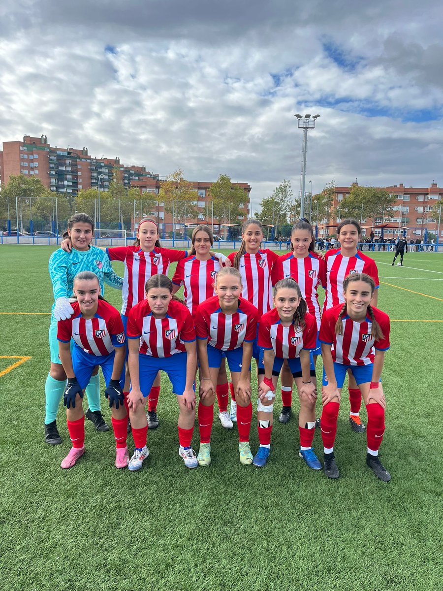 CADETE PREFERENTE

Fuenlabrada Atlantis C 0-9 Atlético de Madrid Femenino Cadete B

⚽ Aileen (3), Tyra, Martina Olmedilla, Emma, Claudia, Ale y Daniela Nieto.