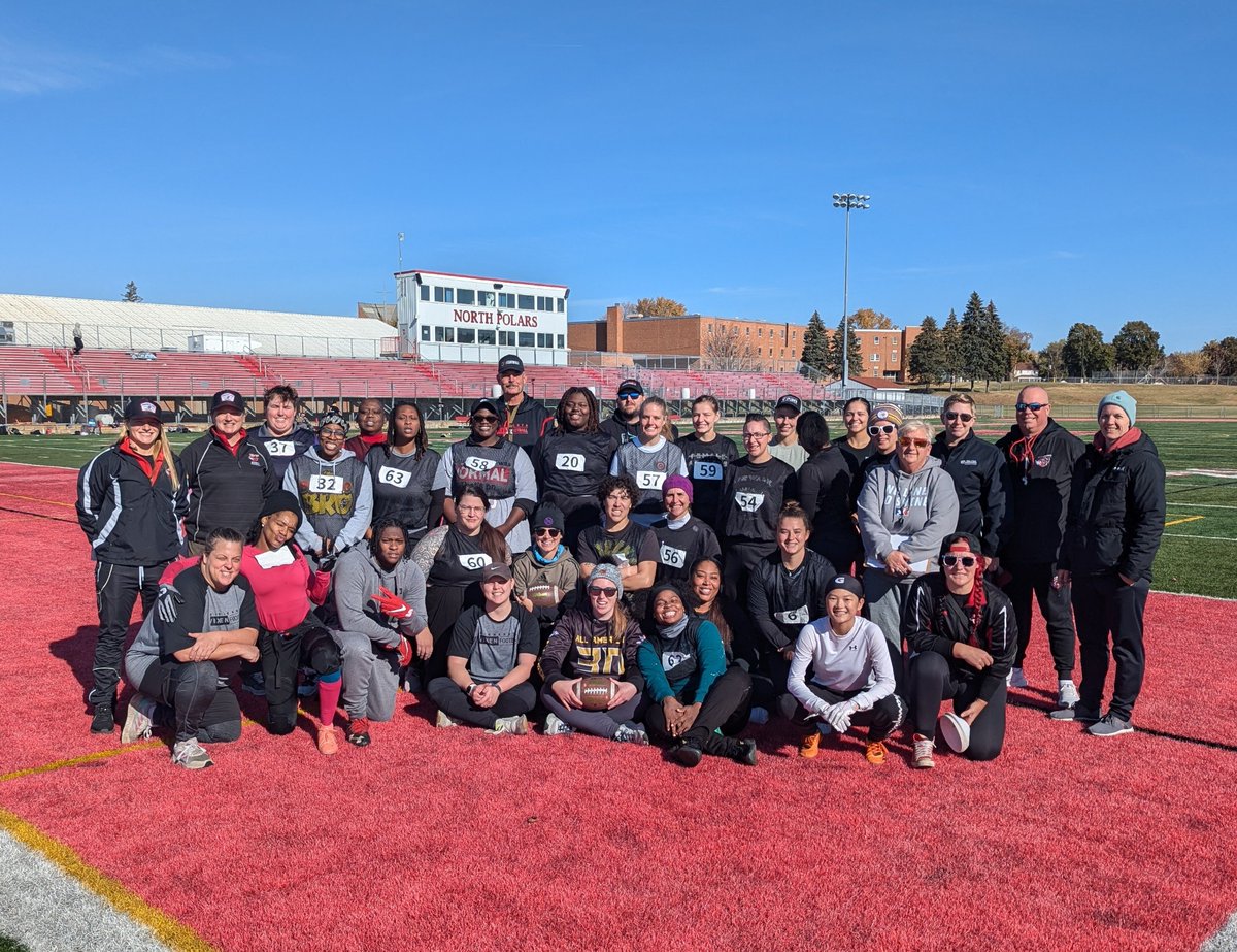 MN_Vixen's tweet photo. Third tryout for the Minnesota Vixen Women's Football team's 2025 season is complete!! Thanks to everyone who tried out!
#BeAVixen #WFAfootball #MNVixen #VixenPride #StrongWomen #FearTheFox https://t.co/LvyrY0Obnx