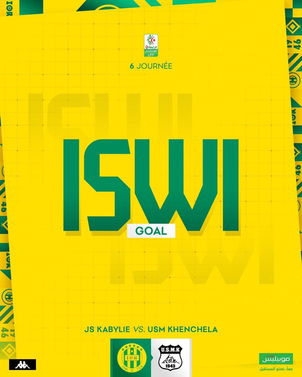 jsk_tweet's tweet photo. 𝗟𝗜𝗚𝗨𝗘 𝟭 𝗠𝗢𝗕𝗜𝗟𝗜𝗦
🕛 ¦ 𝟐𝟕´
⚽ ¦ Bwalia 
#𝗔𝗹𝗹𝗲𝘇𝗹𝗲𝘀𝗷𝗮𝘂𝗻𝗲𝘀 #𝗝𝗦𝗞𝗨𝗦𝗠𝗞
#mobilis #JSKDigitalCom 
🟡🟢 https://t.co/3WTBfDdMAF