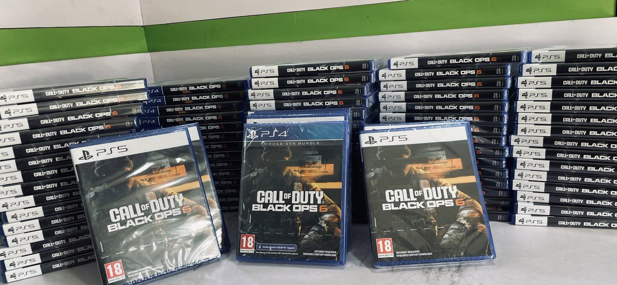 SosogamesNG's tweet photo. CALL OF DUTY BLACK OPS6 now available in store. Visit the links on our Bio to download our mobile app on Android / iOS or our website to place order… https://t.co/IhHLoqhYEY