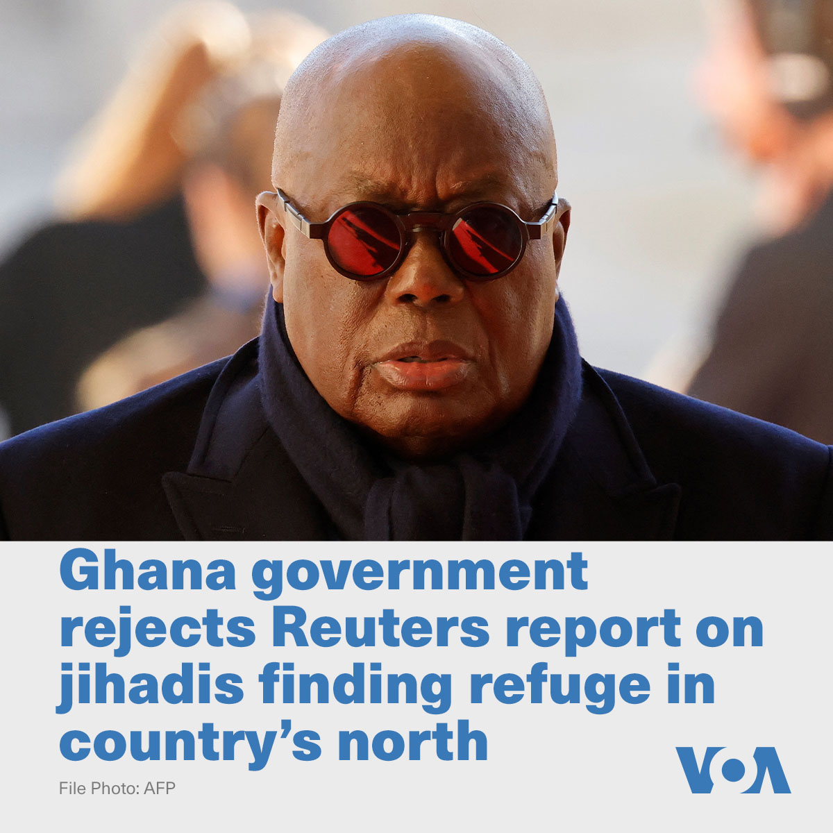VOAAfrica's tweet photo. 🇬🇭Ghana's government on Saturday rejected Reuters reporting on Islamist militants in Burkina Faso that found they are discreetly using the country’s north as a logistical and medical base to sustain their insurgency.🧵 https://t.co/4t932lL1Lk
