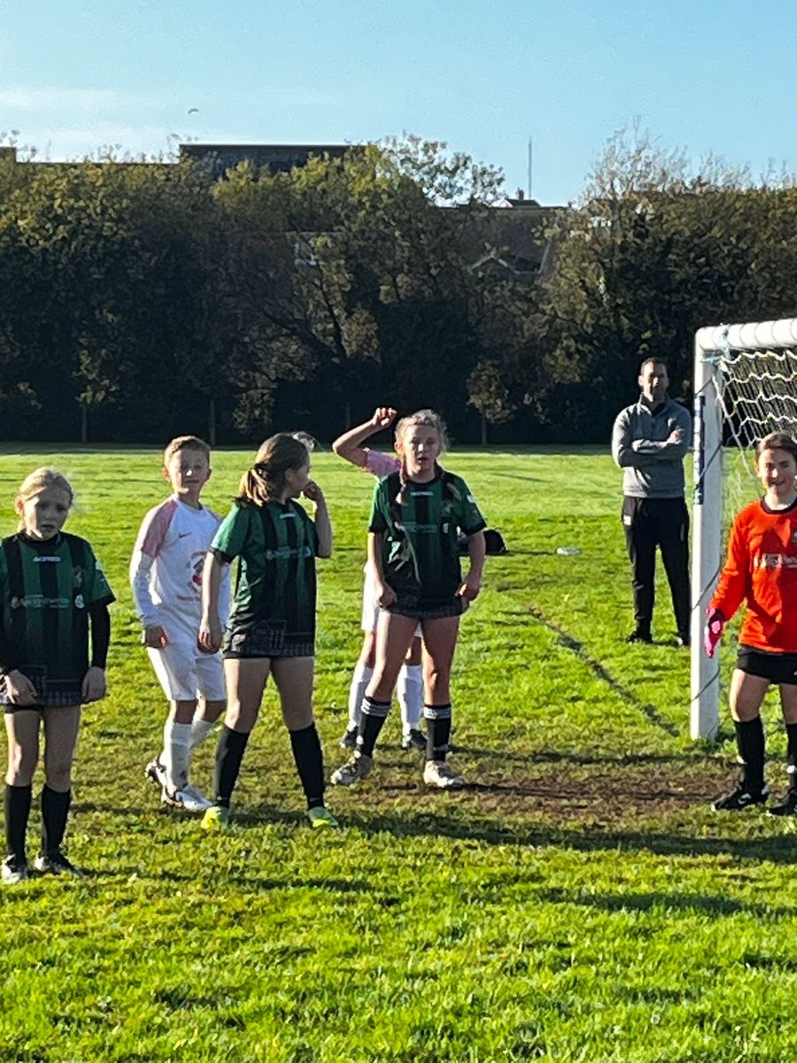 tombates2000's tweet photo. 👀 Nothing worse than pushy parents on the sidelines 

💚 Very proud of Cora and her @AberTownWomen team competing at u10 level in the @AberystwythJL 

#Seasiders https://t.co/rzVHv3v5vg