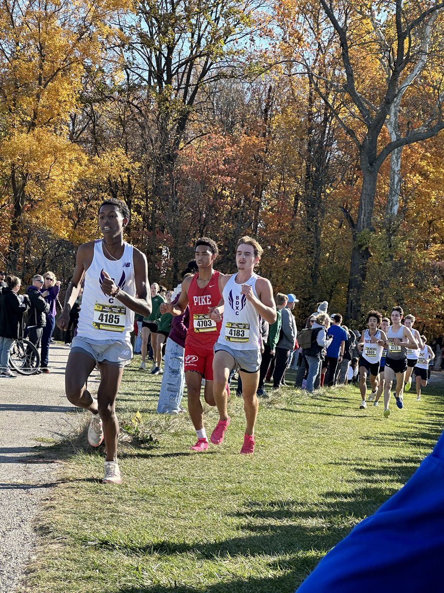 Ben Davis CC (@giantdistance) on Twitter photo 🎟️🥊
Boys as a TEAM advance to State! This is the first time since 1999 (25 years)!!!
Jr <a href="/theminirunner/">aboubakar.ibrahim</a> is your Regional Champion! New course record and #2 time in BD history 15:04!!!
Congrats fellas, hard work & belief pays off!
<a href="/GiantAthletics/">Ben Davis Giants</a> <a href="/BenDavisHS/">Ben Davis High School</a> <a href="/WayneTwpSuper/">Dr. Jeff Butts</a> 🎟️🥊
Boys as a TEAM advance to State! This is the first time since 1999 (25 years)!!!
Jr <a href="/theminirunner/">aboubakar.ibrahim</a> is your Regional Champion! New course record and #2 time in BD history 15:04!!!
Congrats fellas, hard work & belief pays off!
<a href="/GiantAthletics/">Ben Davis Giants</a> <a href="/BenDavisHS/">Ben Davis High School</a> <a href="/WayneTwpSuper/">Dr. Jeff Butts</a>