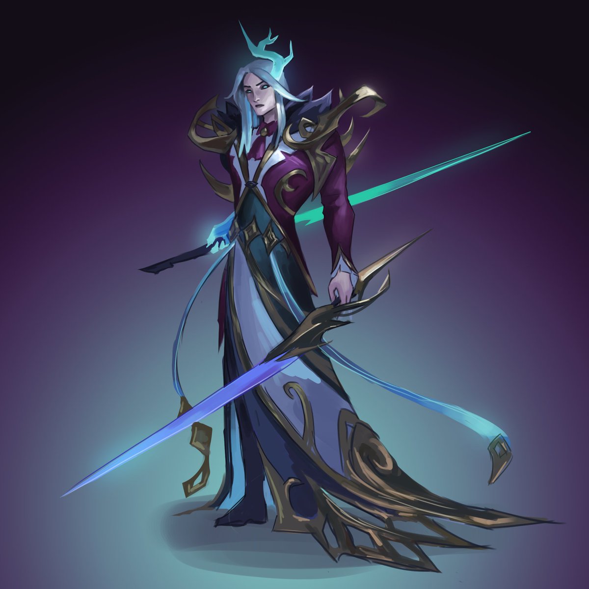 somewhat_irked's tweet photo. #skintober day 26: winterblessed yone ❄️

#leagueoflegends #skintober2024 https://t.co/q0iPk8kmLe