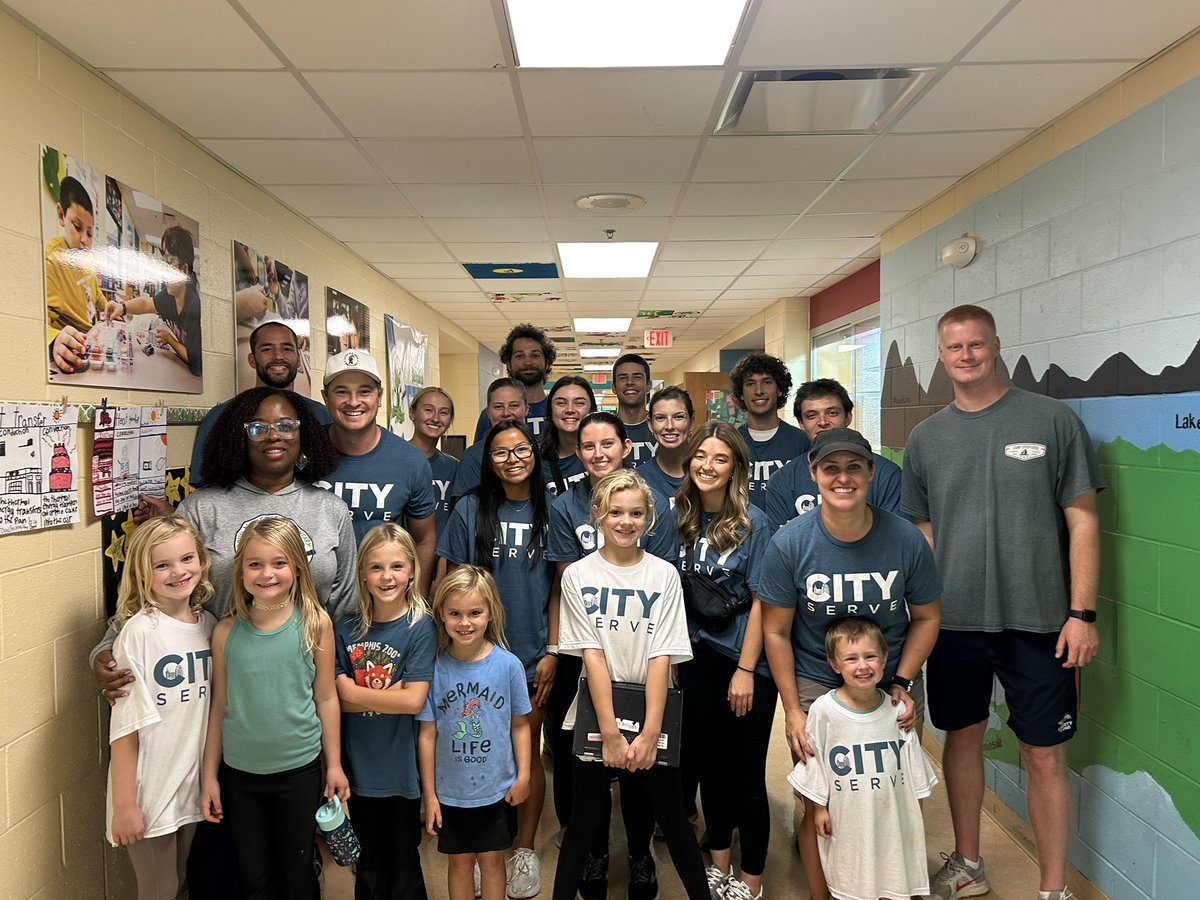 From WCPSS Magnet Fair to <a href="/DouglasESDragon/">Douglas Elementary</a>! It’s been a busy Saturday but it was all worth it! Thankful for this amazing group of volunteers from <a href="/providencerdu/">Providence Church</a> #CityServe