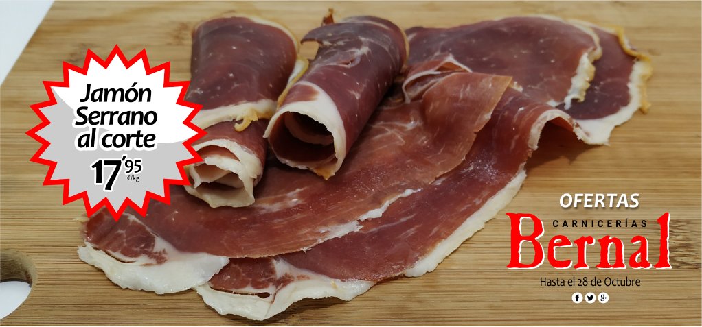 MarcaBernal's tweet photo. Empieza a refrescar y hay que prepararse para la nueva estación. Os deseamos un buen fin de semana y abrigarse que es época de resfriados.
Os recordamos que las ofertas de octubre finalizan el lunes 28. Aprovéchalas.!! no las dejes pasar.
Te esperamos en #carniceriasbernal https://t.co/Sriz68cxbu