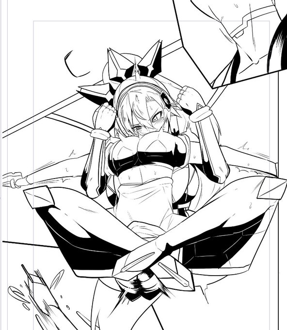 おねぇさんのパワーアップシーン 