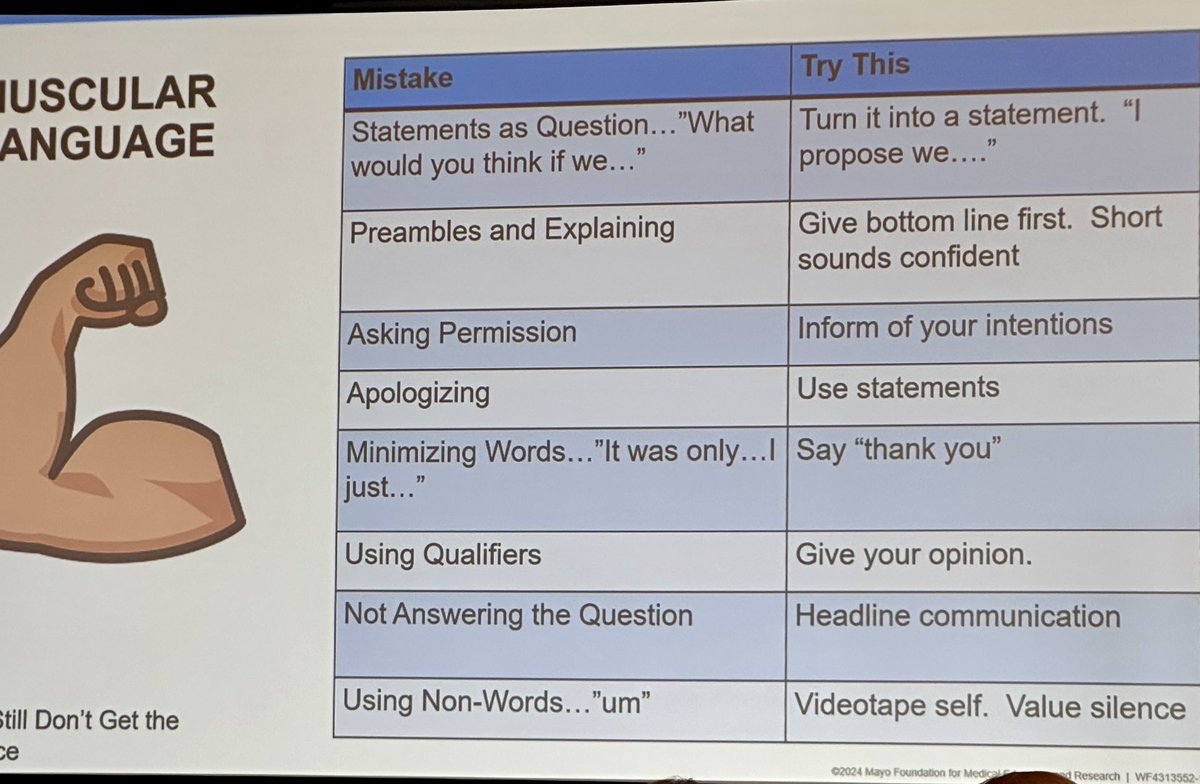 Kathryn Ruddy (@kathrynruddymd) on Twitter photo <a href="/CaThompsonMD/">Carrie Thompson, MD</a> provides concrete recommendations for muscular communication <a href="/MayoGRIT/">Mayo Clinic GRIT</a> <a href="/CaThompsonMD/">Carrie Thompson, MD</a> provides concrete recommendations for muscular communication <a href="/MayoGRIT/">Mayo Clinic GRIT</a>