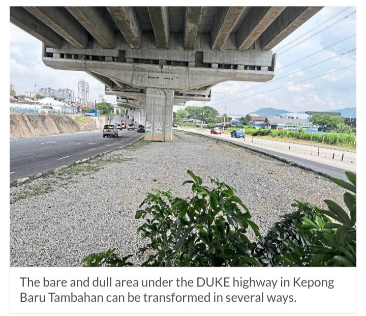 syawal's tweet image. There&apos;s plenty of room for improvement in Klang valley.

*every road &amp;amp; road side in Kuala Lumpur and selangor could be design as sponges to absorb rain water; even under flyovers.

#spongecities #climatechange