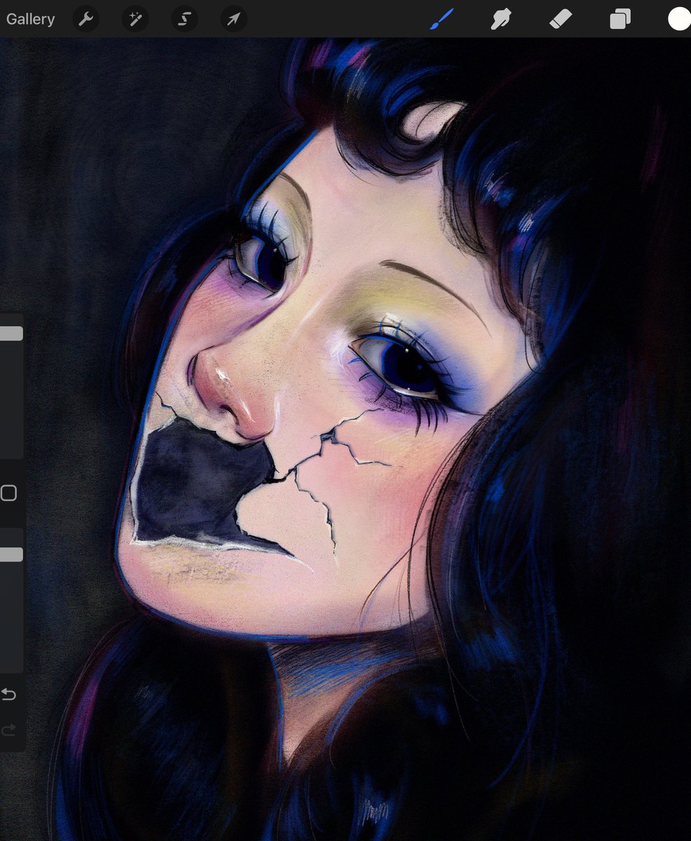 repost bcs I had to fix her face‼️
#artmoots