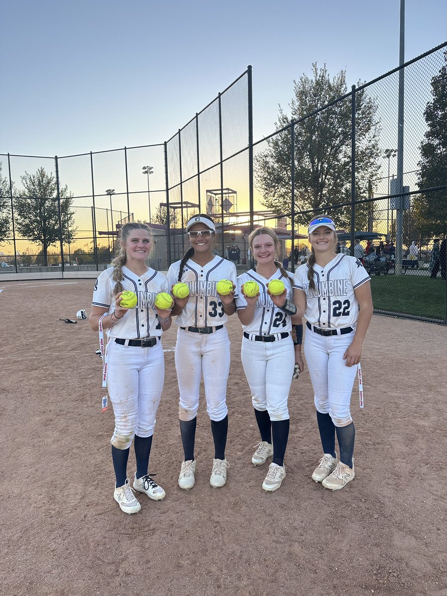 Columbine Softball (@chsrebels_sb) on Twitter photo Congratulations to the Rebels on a remarkable season and placing in the top 8 at State!!!
In the first round against Arapahoe, it was a back and forth battle the whole game. Home runs from <a href="/NinaGVargas2026/">Nina Vargas 2026</a> and <a href="/maseabrahm2026/">Mason Abraham</a> gave us momentum and then a HUGE 2 run 💣 from Congratulations to the Rebels on a remarkable season and placing in the top 8 at State!!!
In the first round against Arapahoe, it was a back and forth battle the whole game. Home runs from <a href="/NinaGVargas2026/">Nina Vargas 2026</a> and <a href="/maseabrahm2026/">Mason Abraham</a> gave us momentum and then a HUGE 2 run 💣 from