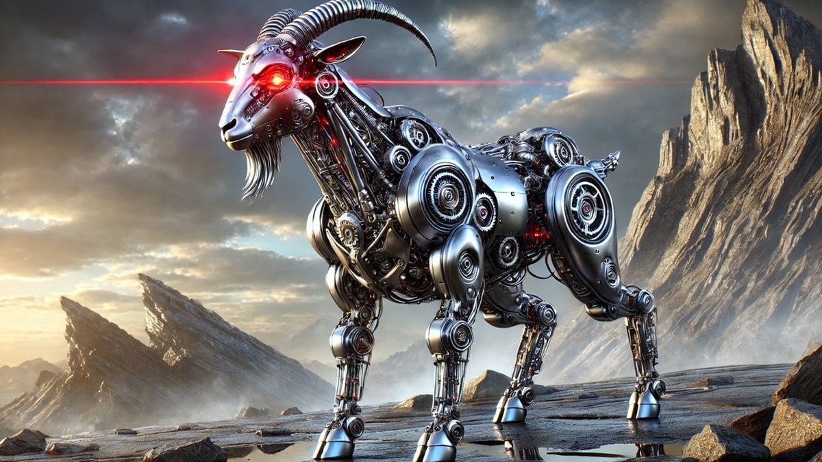 TickerGoatse's tweet image. Prepare for an AI-driven meme takeover 🐐💻 $GOATSE is just getting started #MemeCoinEvolution🤖⚡️⚡️🌐🌐

#Goatse #GOATSE #DEXScreener #10M #BITMART