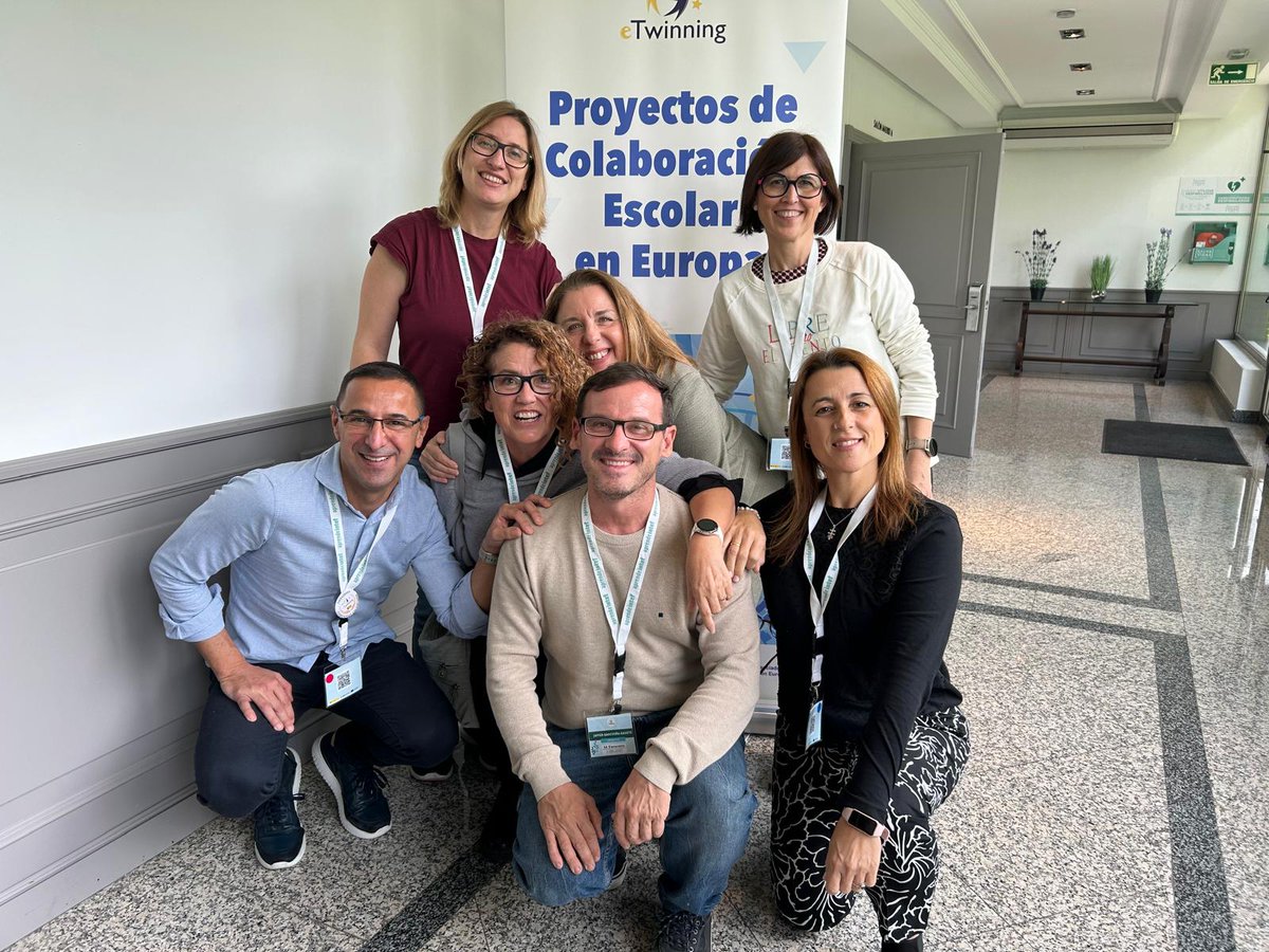 Embajada de Andalucía en el encuentro de embajadores eTwinning 2024. ¡Qué gran equipo!