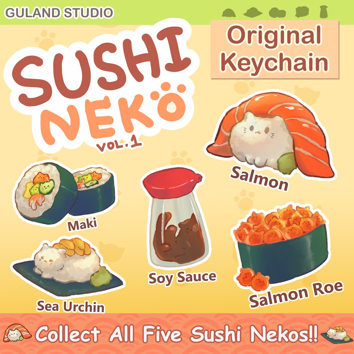 smallfat_514's tweet image. #PR08 新品 ✨
1.「Holo星人&amp;amp;小顆伴」#AmongUsFanArt
Holo星人為擺件, 而頭上的小顆伴可以拆下來,當成小掛件

2. 原創鎖匙扣「Neko+Sushi=NeShi」#Keychain
以貓的形象做成不同壽司 yumyum😋