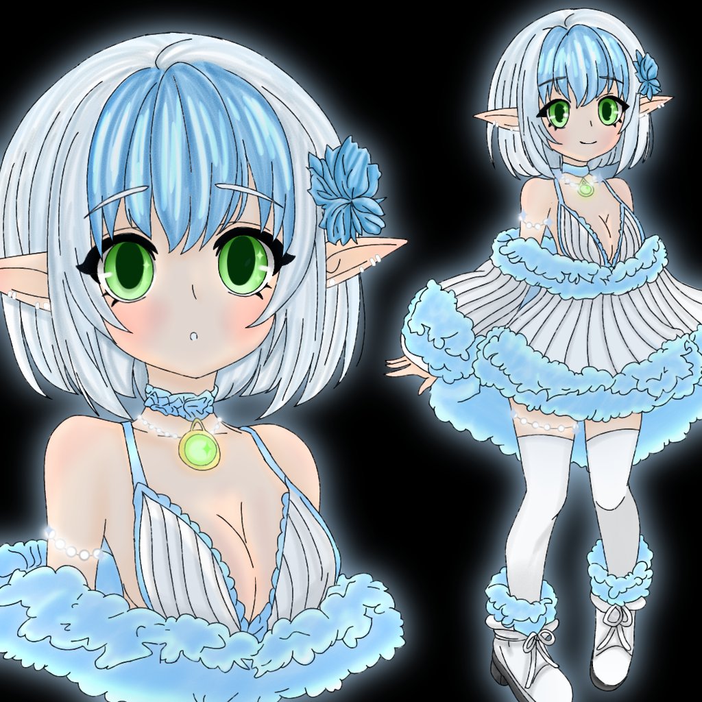 MushyLadyDraws's tweet photo. These two are not vtubers but ideas of what could maybe be turned into models! Hope yall enjoy it! Yet again Twitter safe non messed up backgrounds!
#ArtistOnX #artist #art #artistsupport #OC https://t.co/ue1CfORh6d
