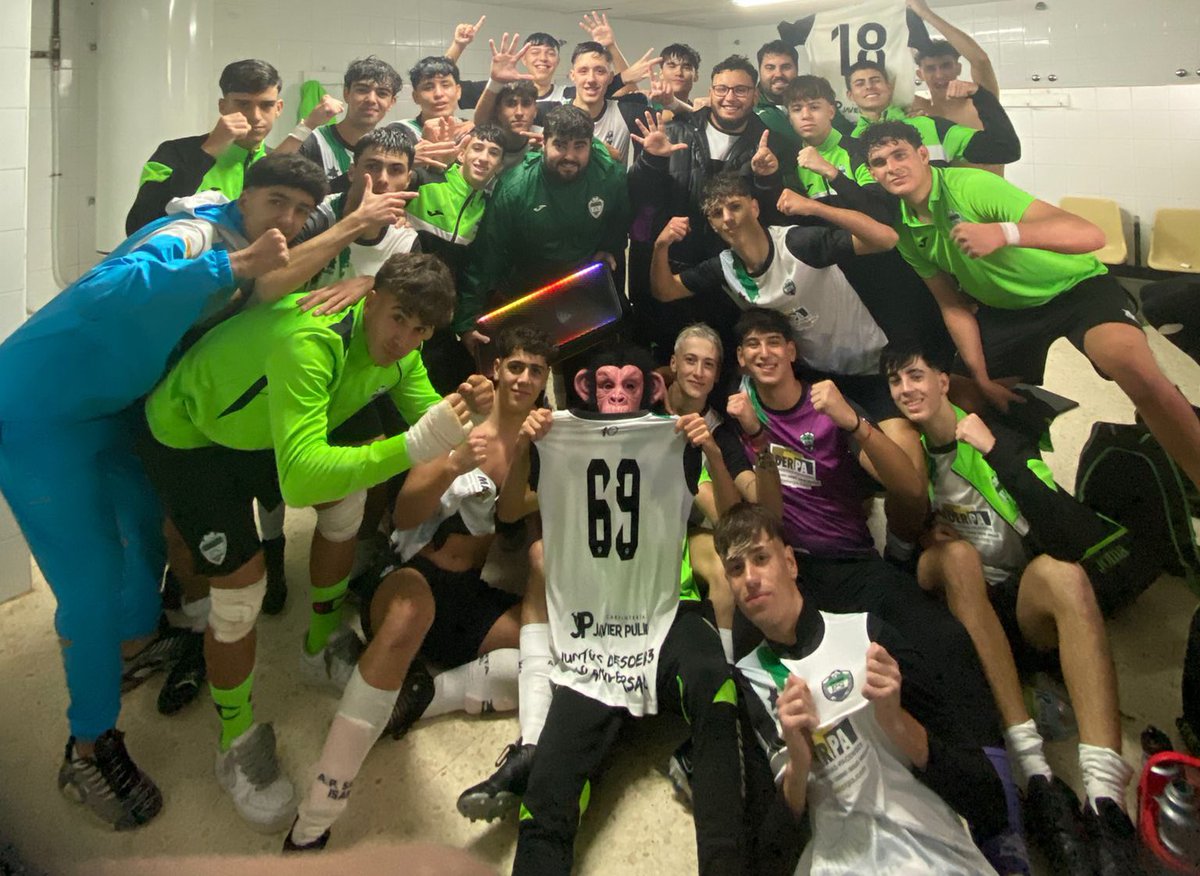☺️ ESTE EQUIPO NOS VUELVE LOCOS 🤪💚

OTRO ➕3️⃣ DE NUESTRO JUVENIL A 💚