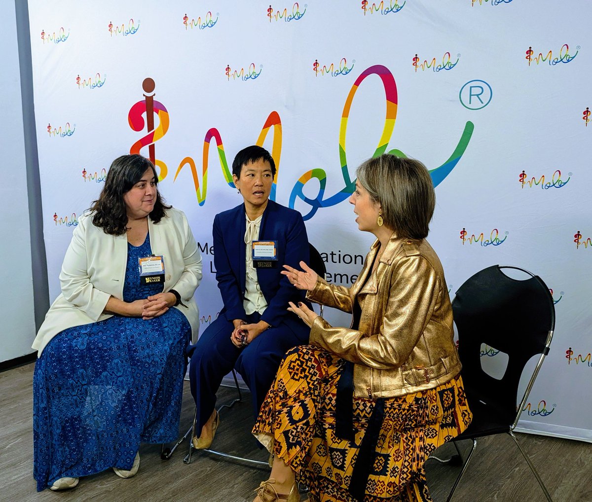 Pilar Ortega (@pilarortegamd) on Twitter photo I so enjoyed chatting with keynote speakers <a href="/marayoudelman/">Mara Youdelman</a> and Dr Janet Lin <a href="/uiccom/">University of Illinois College of Medicine</a> <a href="/UIHealth/">UI Health</a> about the link between language and culture and key tips for becoming a #leader in #healthcare at the <a href="/NAMSpanish/">National Association of Medical Spanish</a> and <a href="/chicagomola/">MOLA Chicago</a> MOLA-NAMS Annual conference I so enjoyed chatting with keynote speakers <a href="/marayoudelman/">Mara Youdelman</a> and Dr Janet Lin <a href="/uiccom/">University of Illinois College of Medicine</a> <a href="/UIHealth/">UI Health</a> about the link between language and culture and key tips for becoming a #leader in #healthcare at the <a href="/NAMSpanish/">National Association of Medical Spanish</a> and <a href="/chicagomola/">MOLA Chicago</a> MOLA-NAMS Annual conference