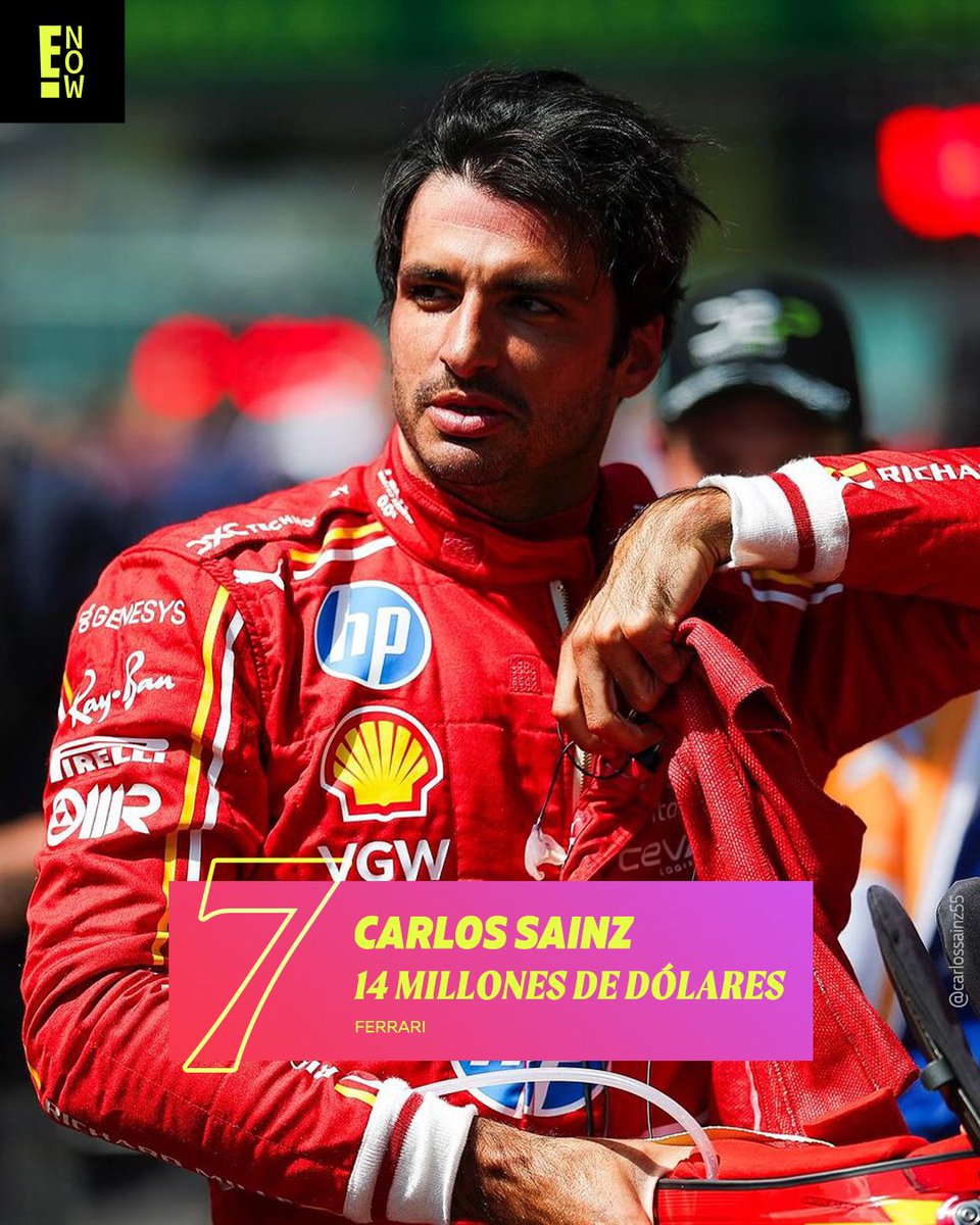 enowlatino's tweet image. Estos son los #pilotos mejor pagados de la #F1 👀🏁💵 (parte 2)