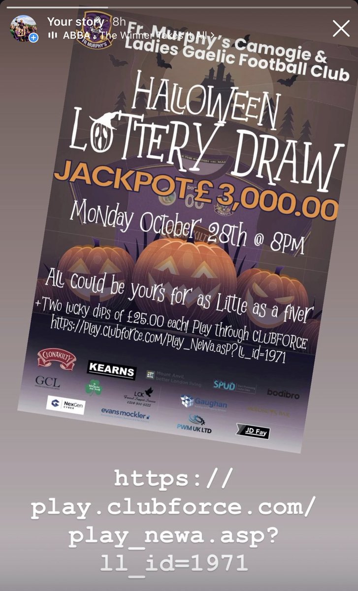 <a href="/oleary_larry/">Larry O Leary</a>  <a href="/fr_murphys/">Fr Murphy's Ladies</a> <a href="/WeAreClubforce/">Clubforce®</a> <a href="/clubforce_clubs/">Clubforce Community</a> <a href="/ClubforceGB/">Clubforce UK</a>