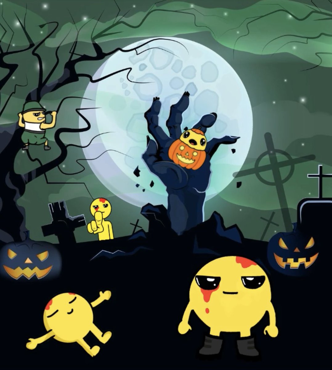 He always loved Halloween. It was a magical night. A night where anything could happen. Monsters could be real. Magic can whisper in the air. @onchainarmy will go to the peak with the soldiers. long live $army