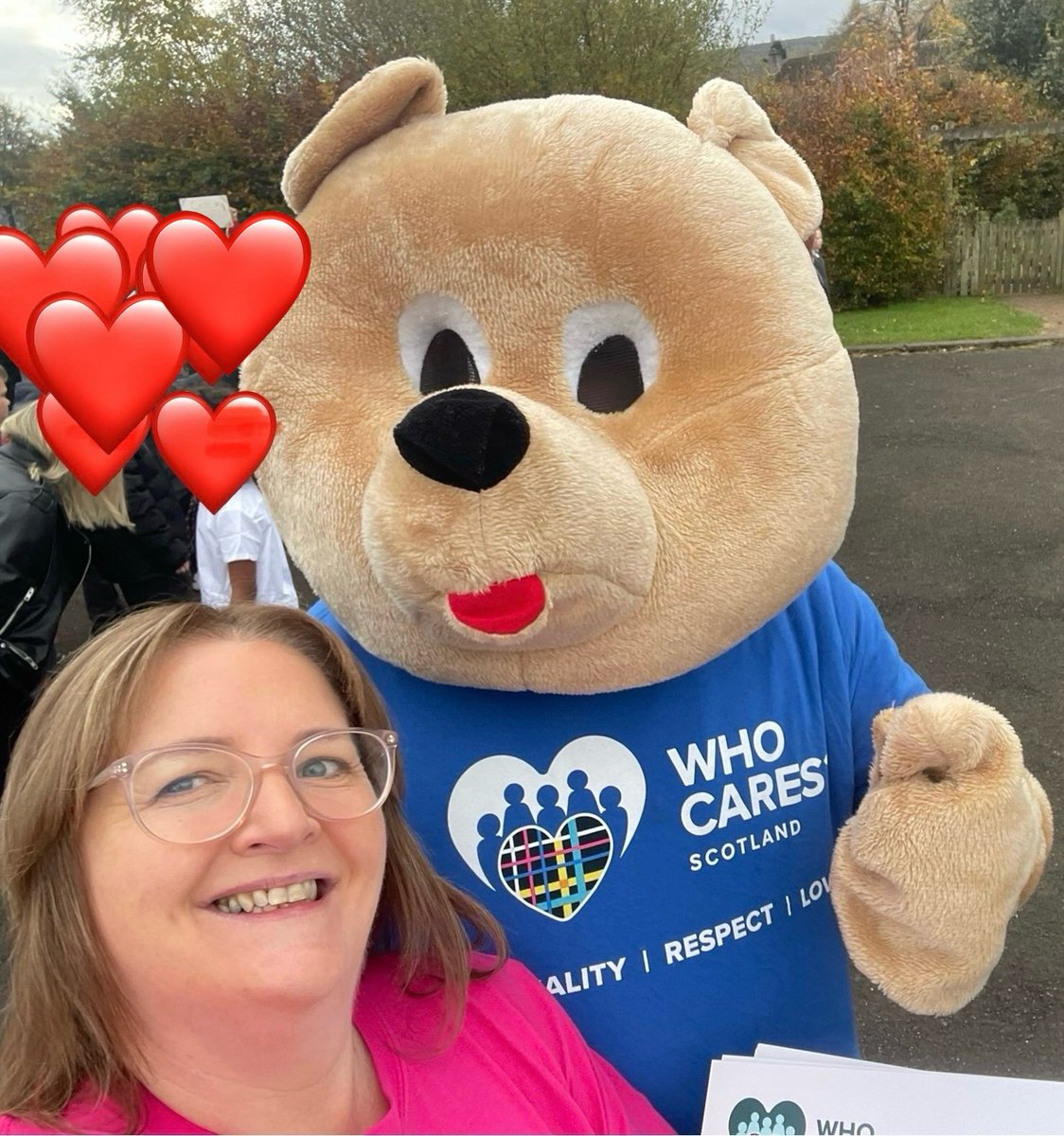 Was lucky enough to attend 2 love rallies this week for Care Experienced people, one with @SaintPetersPS and today with <a href="/whocaresscot/">Who Cares? Scotland</a> what a great way to end care experience week #loverally2024