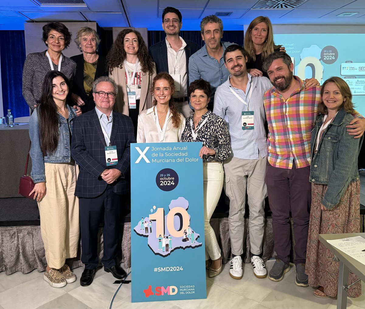 María Luz Padilla del Rey (@pelirroxapr) on Twitter photo ¡Qué genial celebrar así la décima reunión de la <a href="/SMurcianadolor/">Sociedad Murciana del Dolor</a>! Gracias a todos por hacerlo posible. ¡Nos vemos el año que viene! #SMD2024 ¡Qué genial celebrar así la décima reunión de la <a href="/SMurcianadolor/">Sociedad Murciana del Dolor</a>! Gracias a todos por hacerlo posible. ¡Nos vemos el año que viene! #SMD2024