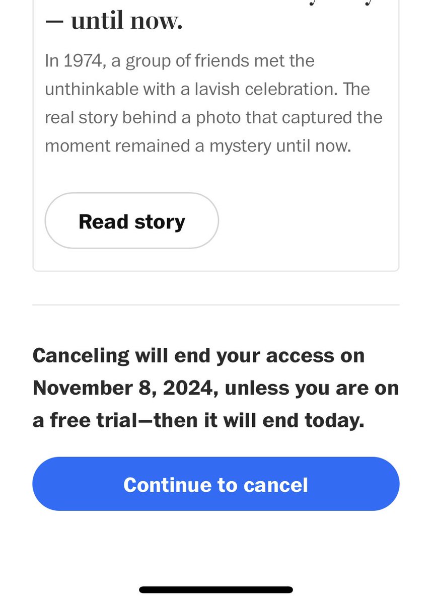 hudsonjoe's tweet photo. Democracy Dies in Darkness and @washingtonpost just put their flashlight away. Having to cancel my subscription after 30 YEARS breaks my heart. Urging all to redirect sub dollars to other outlets like @BostonGlobe Phila Inquirer   #WaPoMeltDown https://t.co/xivd7C35bo