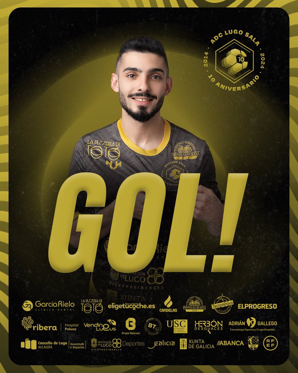 ADCLugoSala's tweet photo. ⏱️ 36' | 2-3 | GOOOOOOOOOOOL GOOOOOOOL GOOOOOOOL GOOOOL GOOOOOOOOOOOOOL de @Porto__7!! 

#ViaxaconNós https://t.co/EtDgdyLJbR