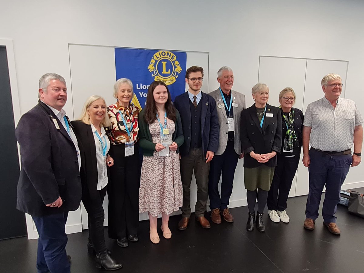Huge congratulations to our magnificent Young Ambassador Keeva Delaney who won 3rd prize in the Lions Young Ambassador competition at the Europa Forum 2024 Bordeaux representing Carlow Lions Club and Lions Clubs Ireland! We are immensely proud out you and the work you are doing!