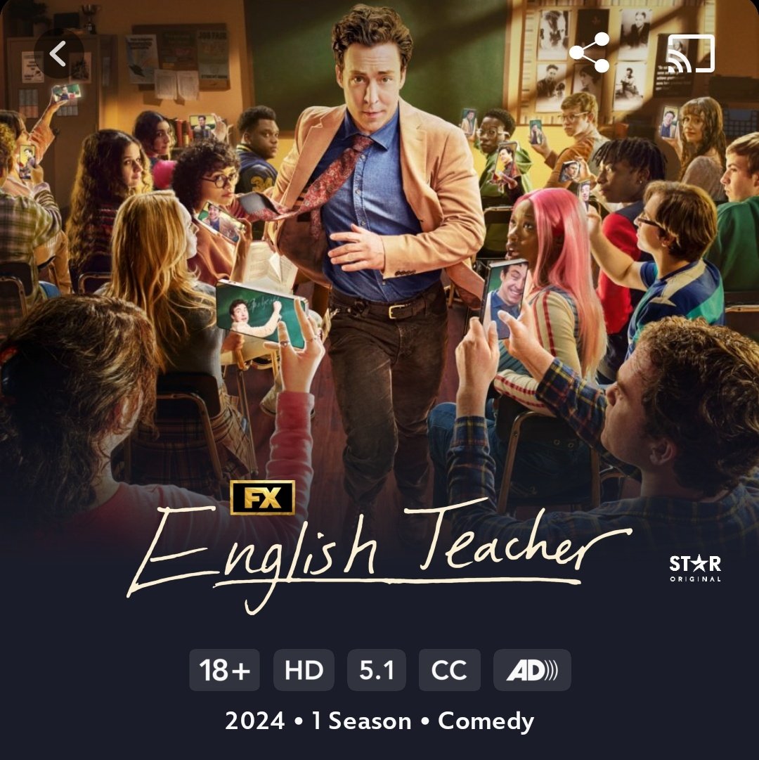 mindthunderbolt's tweet photo. English teacher has no business being this funny.
Binged whole season today and want more asap.
#EnglishTeacher https://t.co/ADKF2uR67s