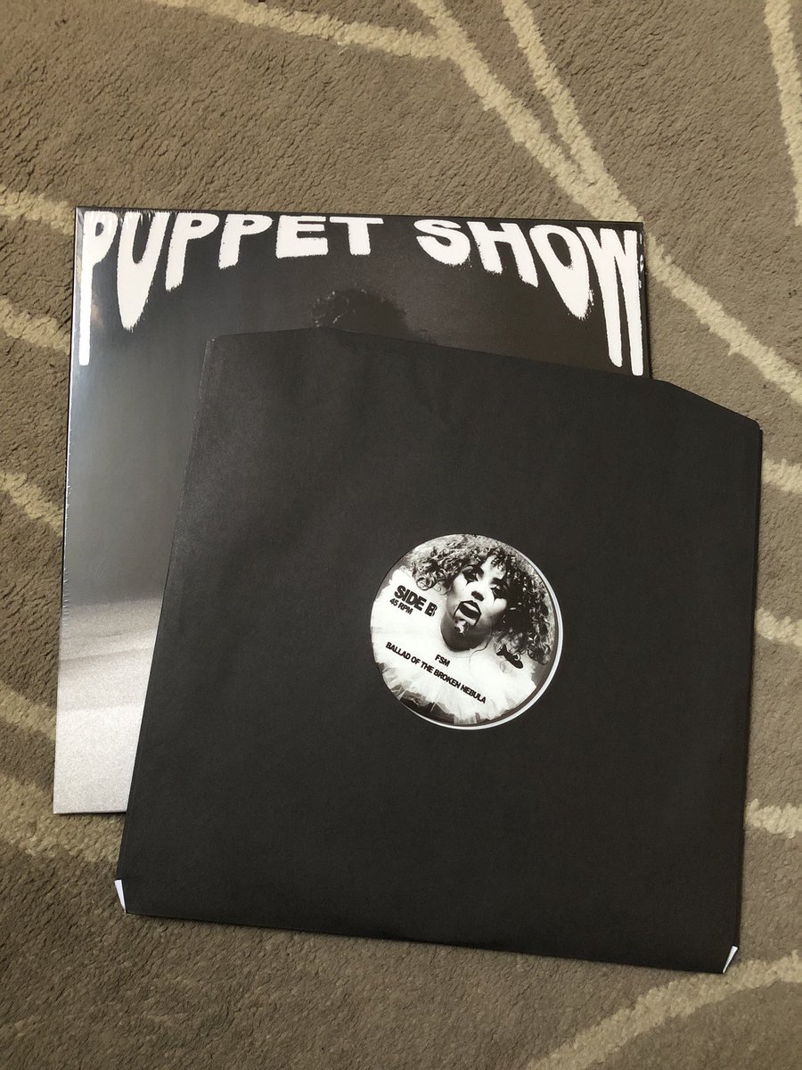Mode_Red's tweet image. My @shesinparties__ Puppet Show EP has arrived and it’s a fine follow up to End Scene. Looking forward to hearing it all live in Bristol v soon