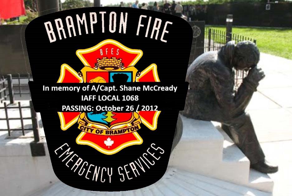 BPFFA1068's tweet image. IN MEMORY OF: On this day we will never forget Our fallen brother A/Captain Shane McCready - October 26/2012.  #lodd #Honour #Remember #Support #477