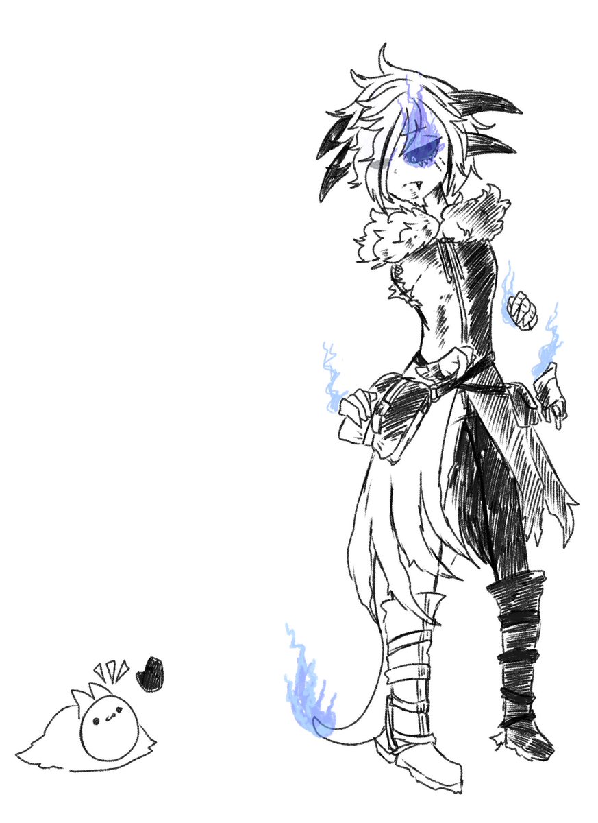 FluffySero's tweet image. Doodle