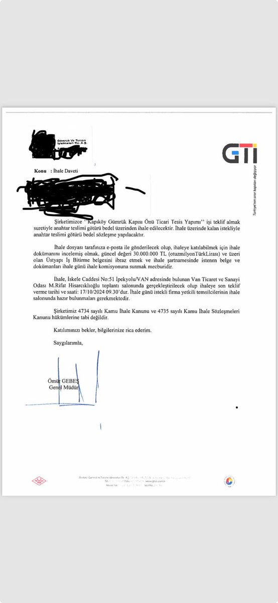 VanTSO’da yapılan bu ihaleden kimlerin haberi var?ihale listesi kimlere gönderildi?En önemisi bu İhaleyi KİM aldı?Yönetim Kurulundan bir açıklama bekliyoruz. İnanıyorumki ihale Yönetim Kurulu üyelerinde kalmamıştır. <a href="/TOBBiletisim/">TOBB</a> <a href="/RHisarciklioglu/">Rifat Hisarcıklıoğlu</a> <a href="/arif_parmaksiz/">M. Arif Parmaksız</a> <a href="/vantsokurumsal/">Van Ticaret ve Sanayi Odası</a>