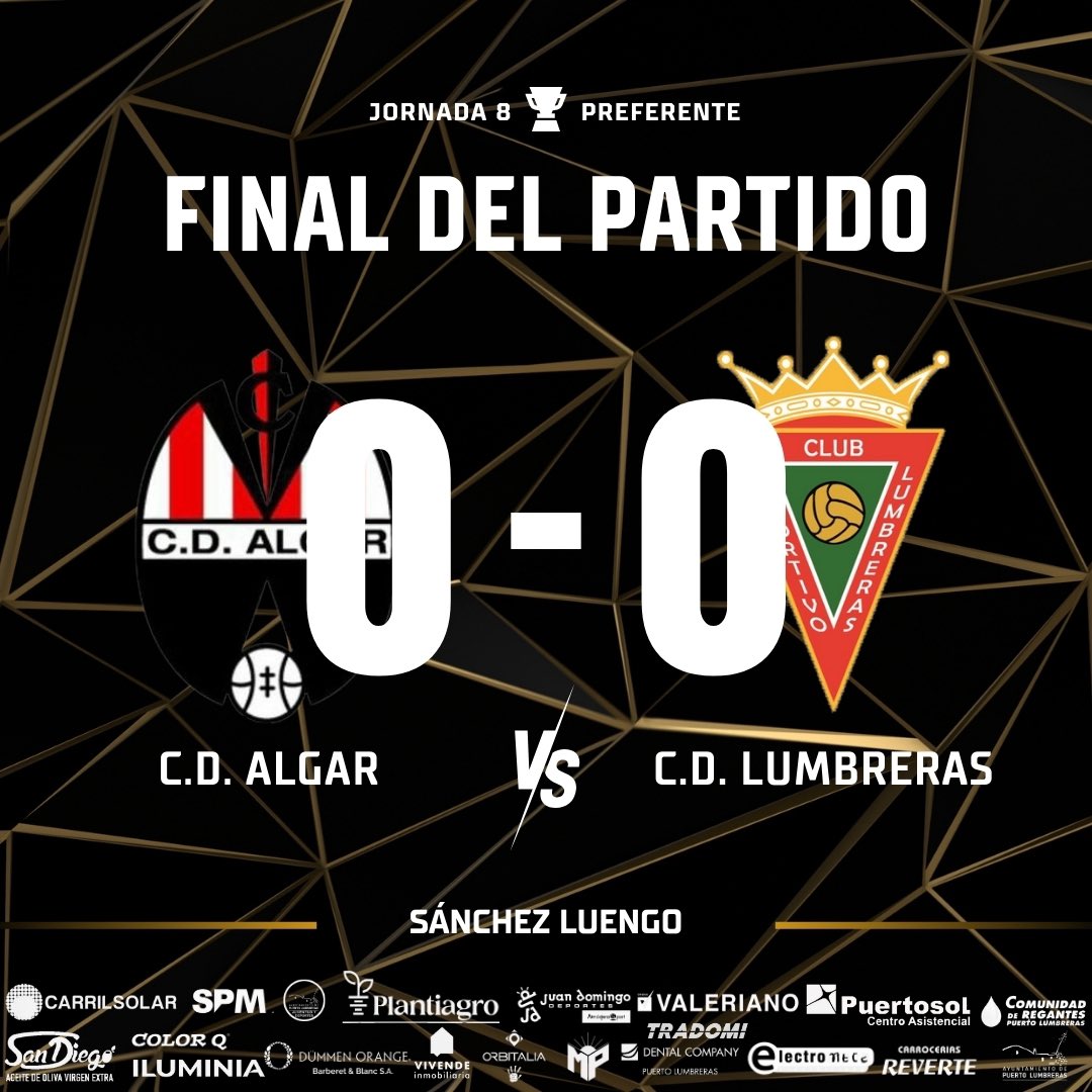 CDLumbreras's tweet photo. 𝗘𝗠𝗣𝗔𝗧𝗘 | 𝗝𝗢𝗥𝗡𝗔𝗗𝗔 𝟴

👉🏽 Empate en un partido muy disputado donde no pudimos aprovechar las ocasiones

💥Seguimos invictos en una Preferente de mucho nivel en la que recibimos al líder @MazarronFC en la próxima jornada

❤️‍🔥 ¡VAMOS ROJOS! ❤️‍🔥 https://t.co/Xi9yzScCoS