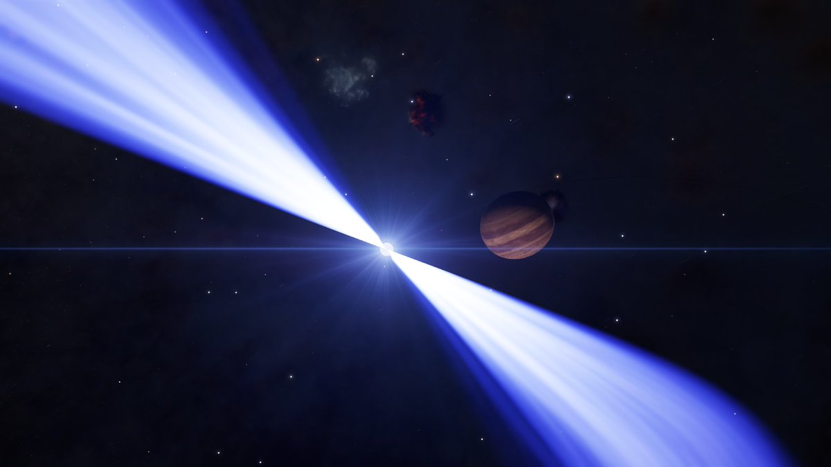 Gas giant inside the exclusion zone of a white dwarf. This planet was almost impossible to map! <a href="/EliteDangerous/">Elite Dangerous</a> <a href="/JustAbout__/">Just</a> #JustAbout