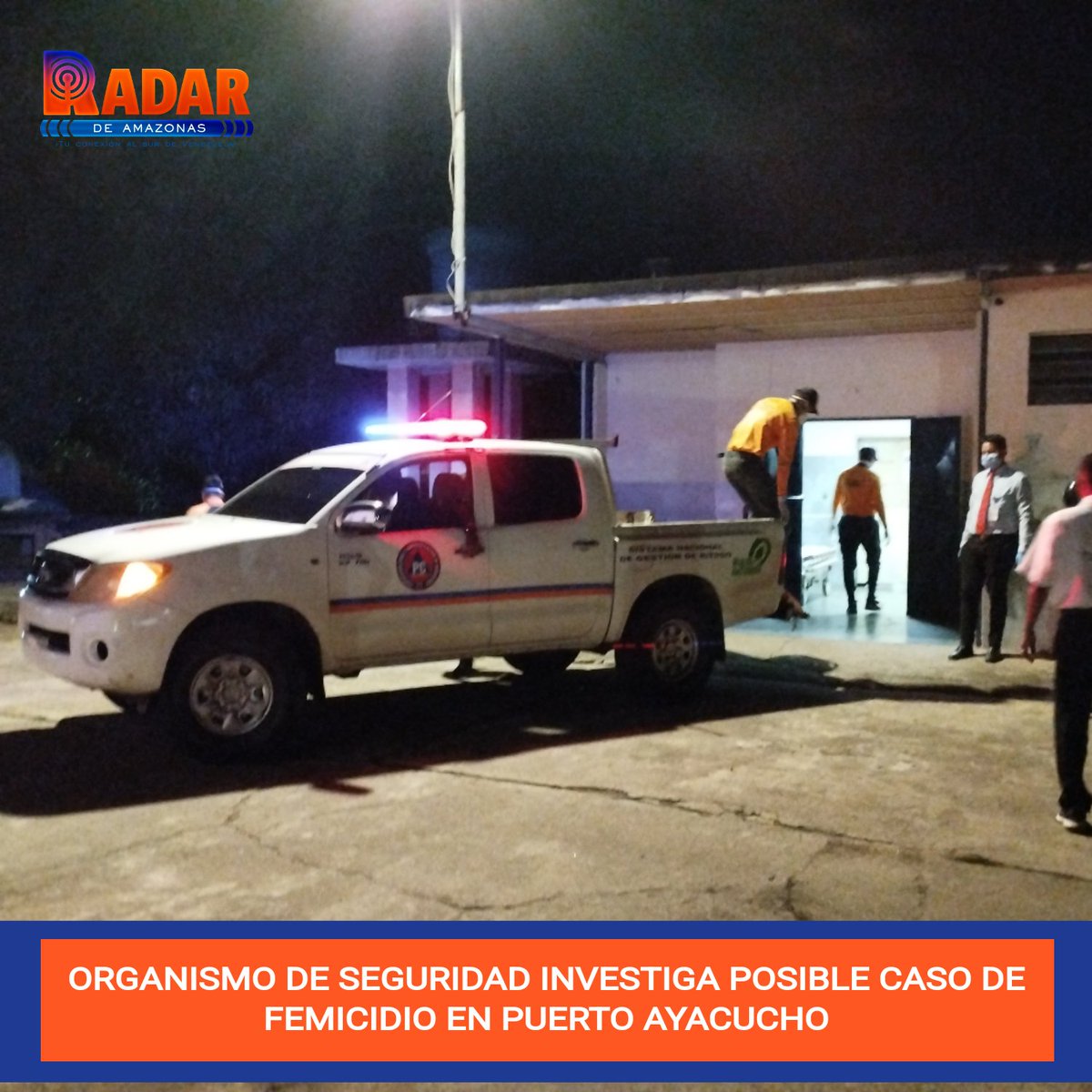 #Amazonas.- La noche del #25Oct falleció una mujer identificada como Nohelia Maribel Infante de 45 años de edad, quien había ingresado al Hospital Dr. José Gregorio Hernández de Puerto Ayacucho, con una herida punzocortante en un costado del cuerpo.

acortar.link/dIoAqJ
